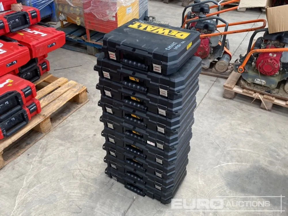 Dewalt Stack of Cases (9 of)