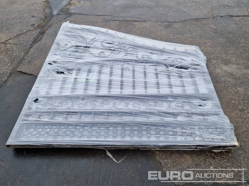 Unused 14' Bi-Parting Iron Gate, European Style