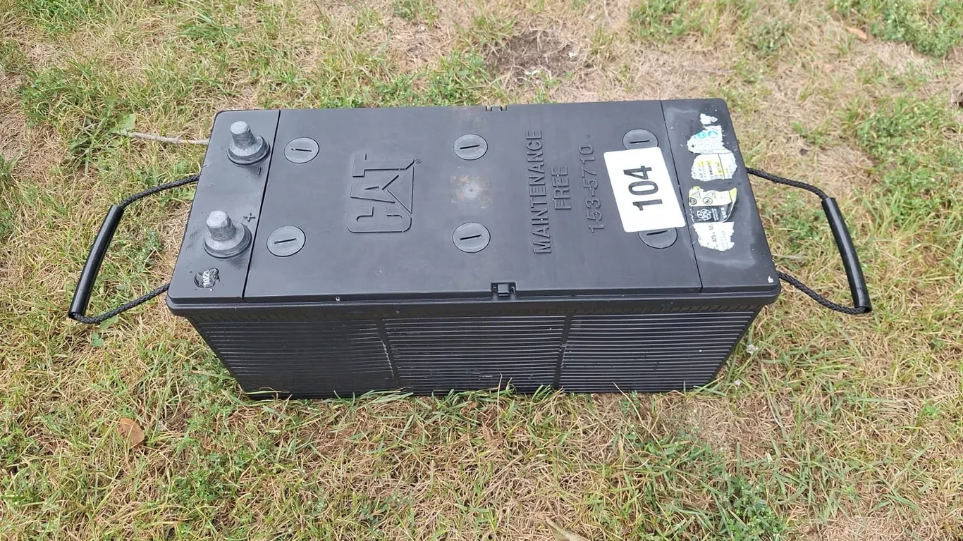 Big cat maintenance free battery