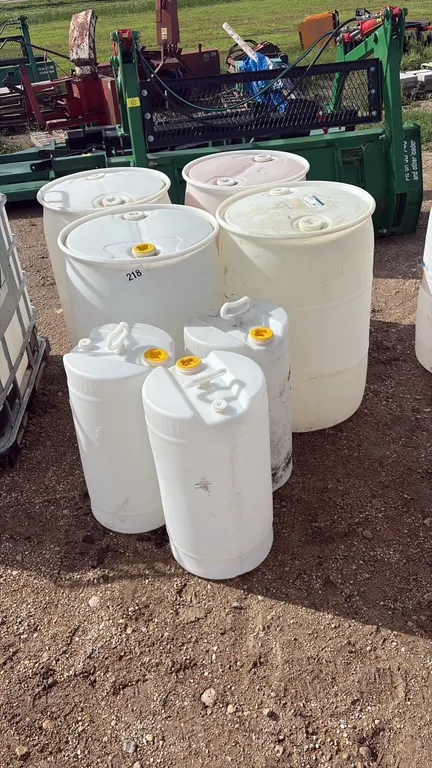 7 - 45 Gal Barrels ideal for floating docks or pontoon boats