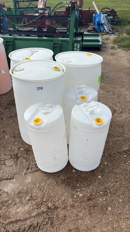 5 - 14 Gal Barrels ideal for floating docks or pontoon boats
