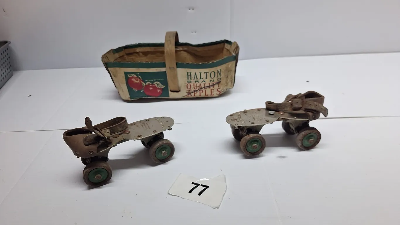 Dominion skates and Halton apple box