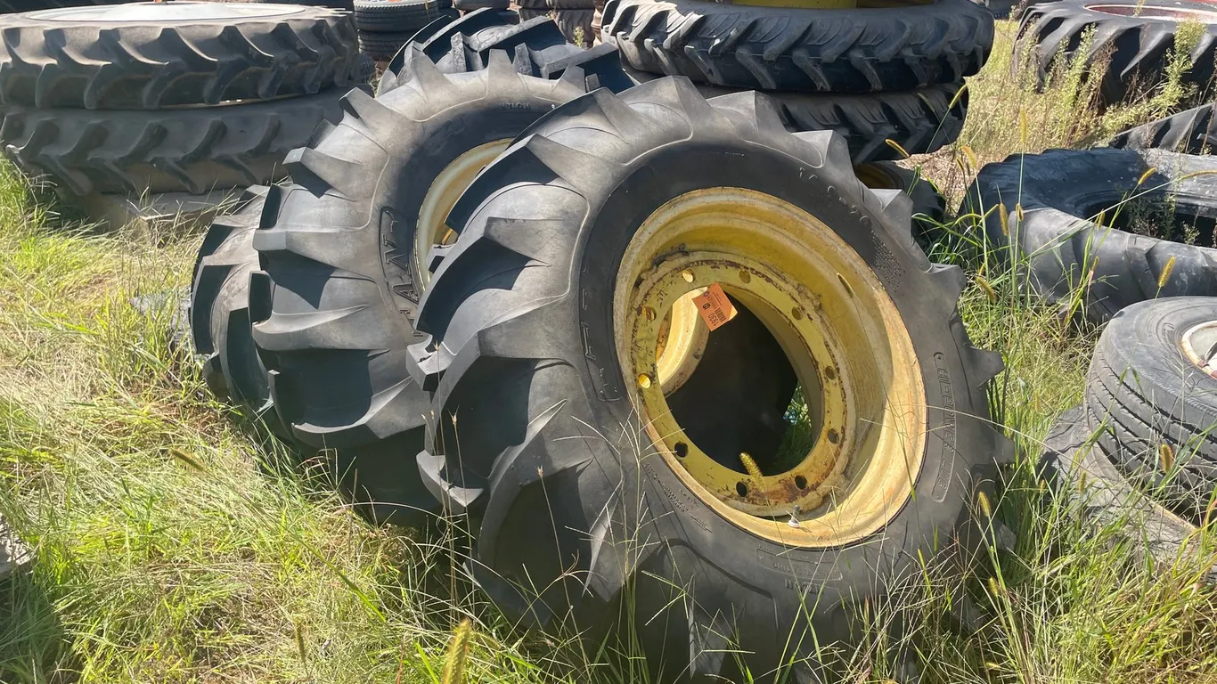 (4) Tractor Tires on Rims