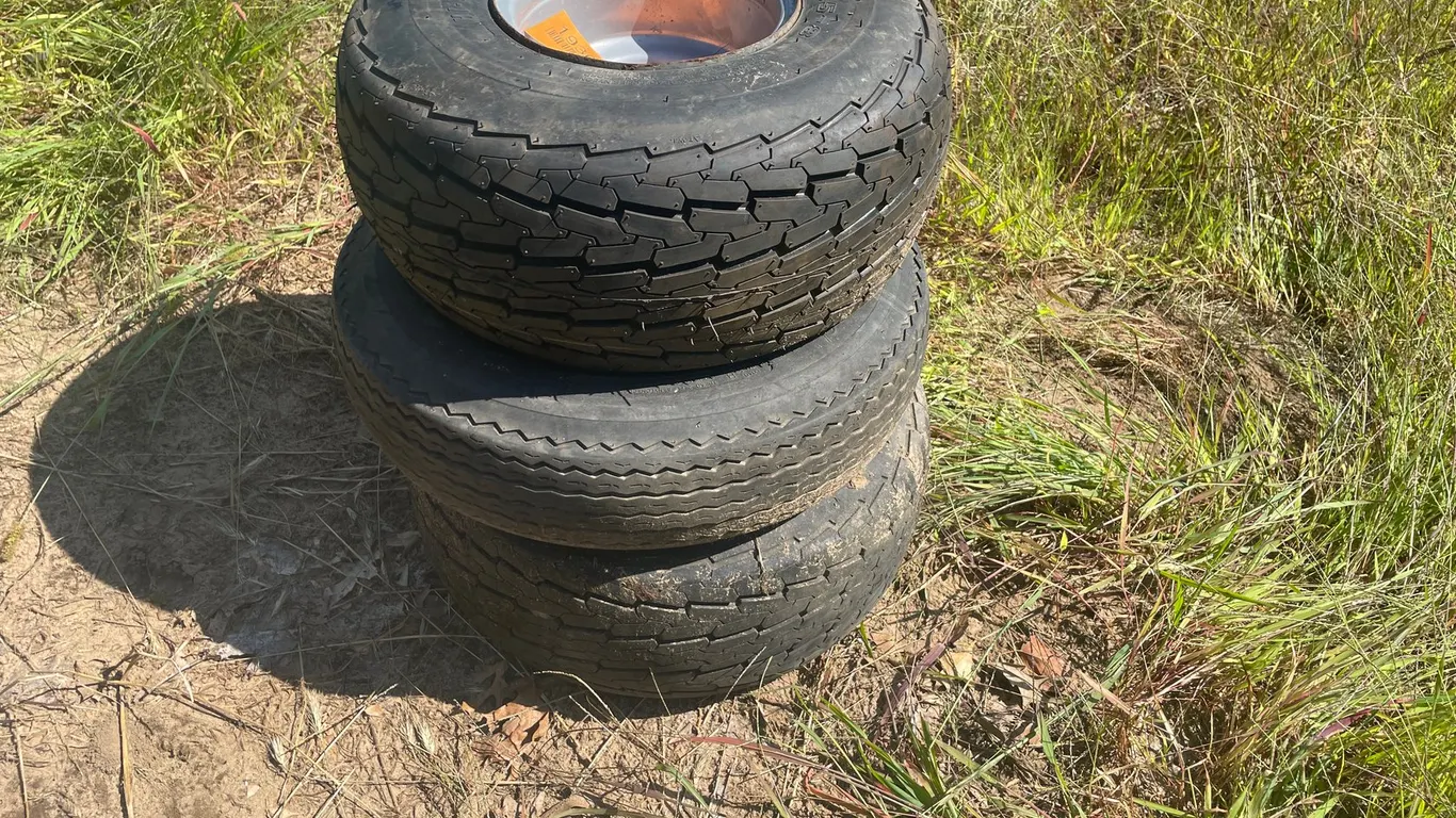 (3) Lawn Mower/Utility Trailer Tires