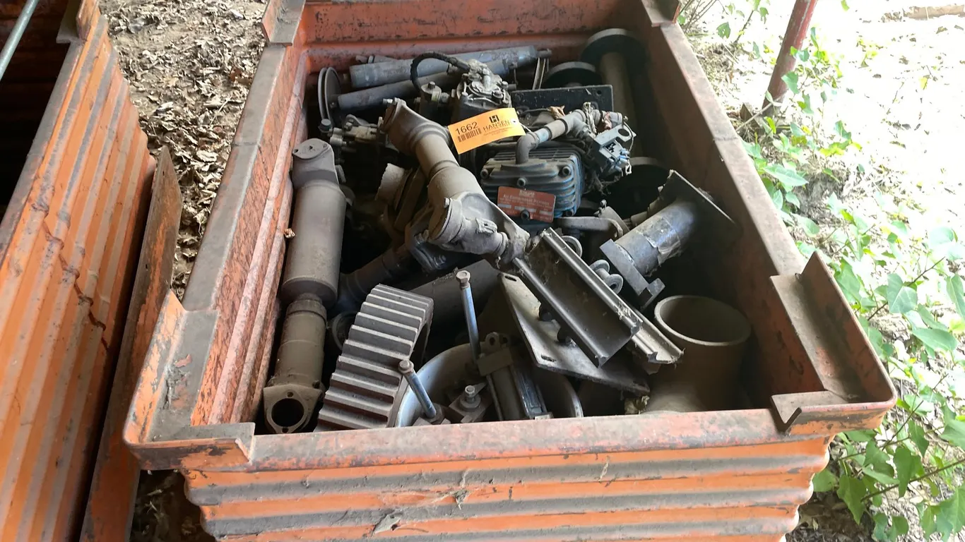 Drive Shafts, Air Compressor Motor, and Gears