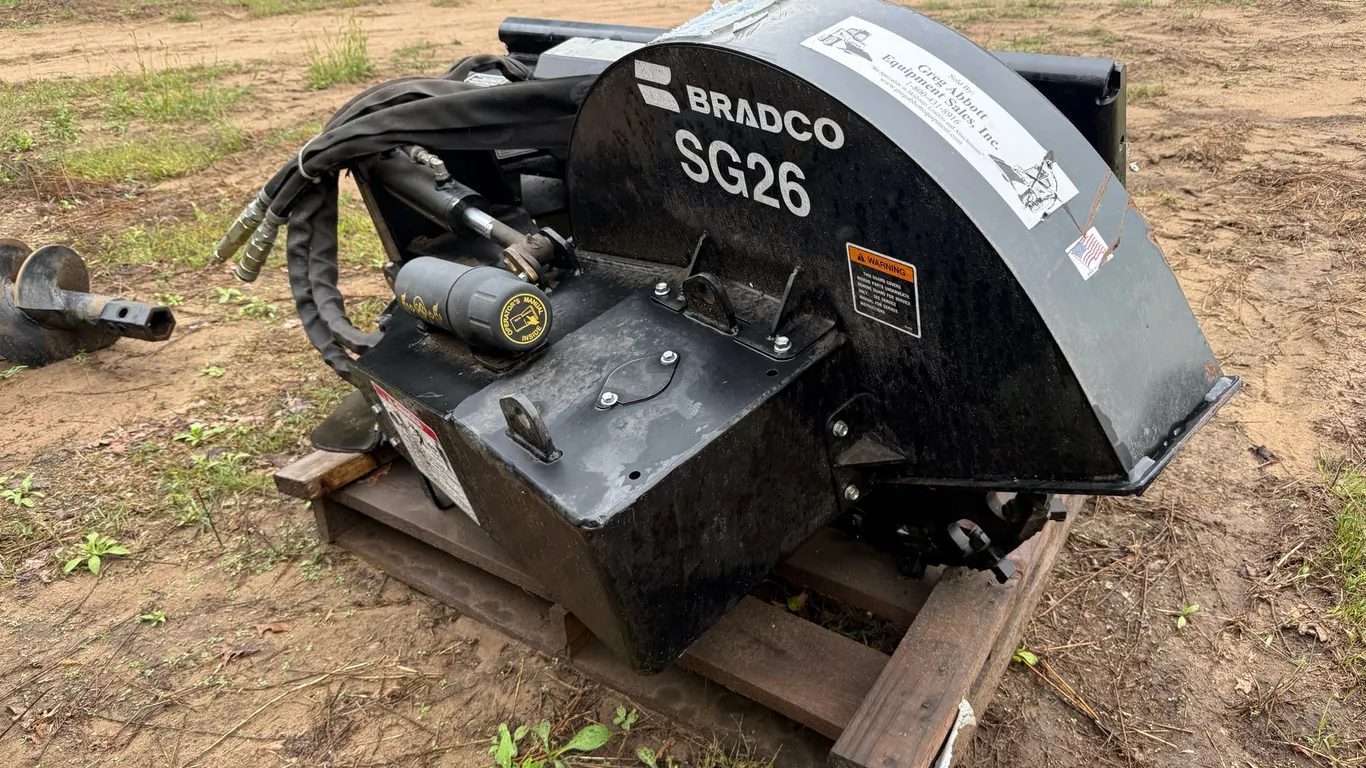 Bradco SG26 Stump Grinder