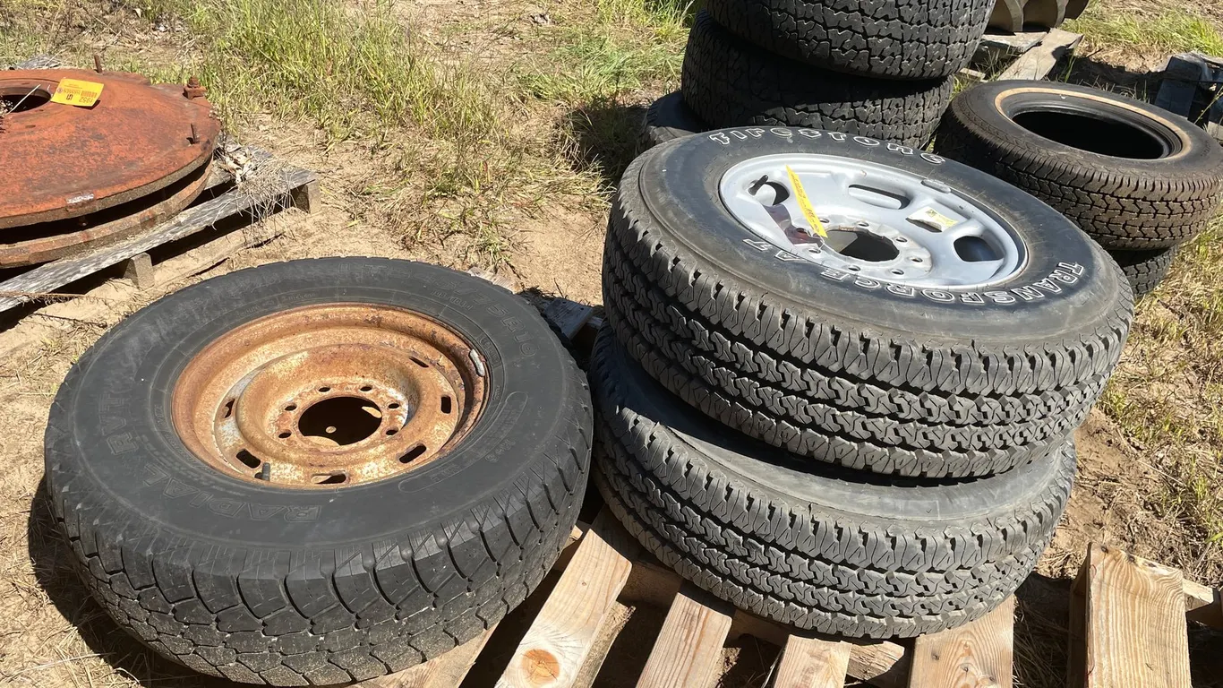 (3) Truck Tires