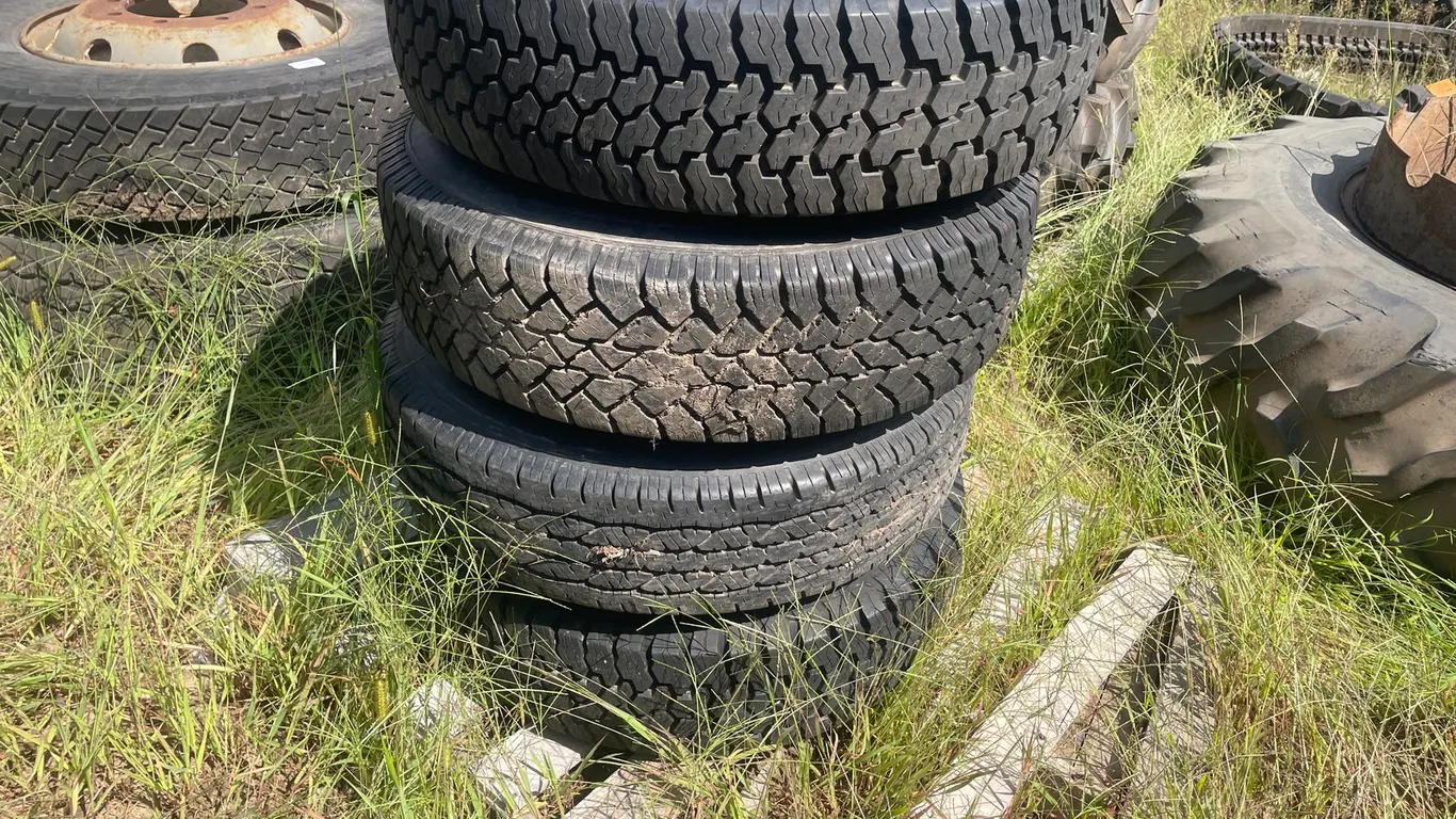 (4) Truck Tires