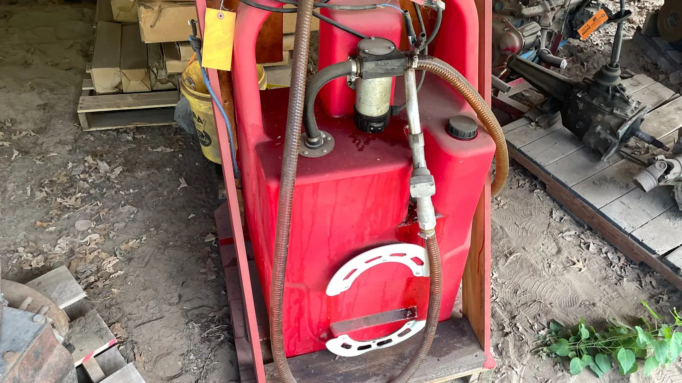 Mobile Diesel Tank Setup