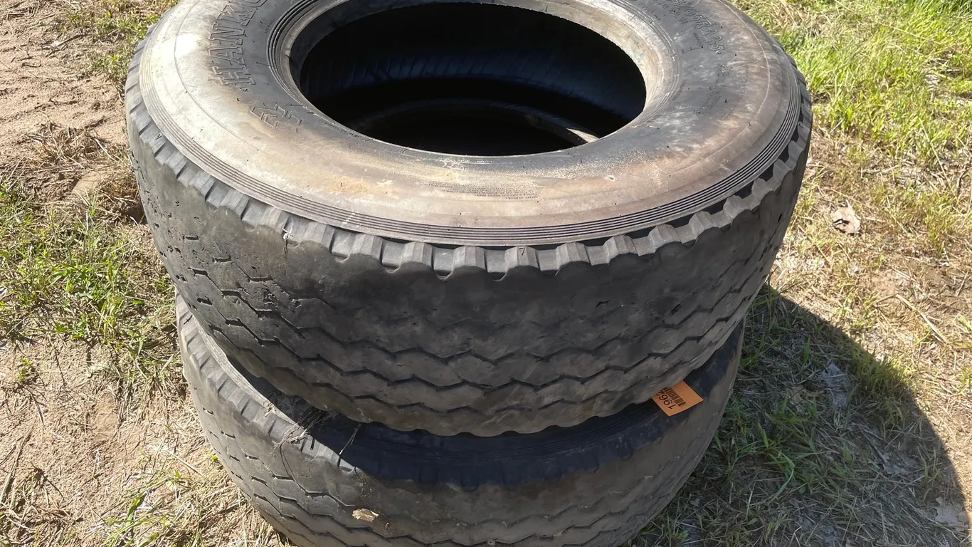 (2) Semi Tires
