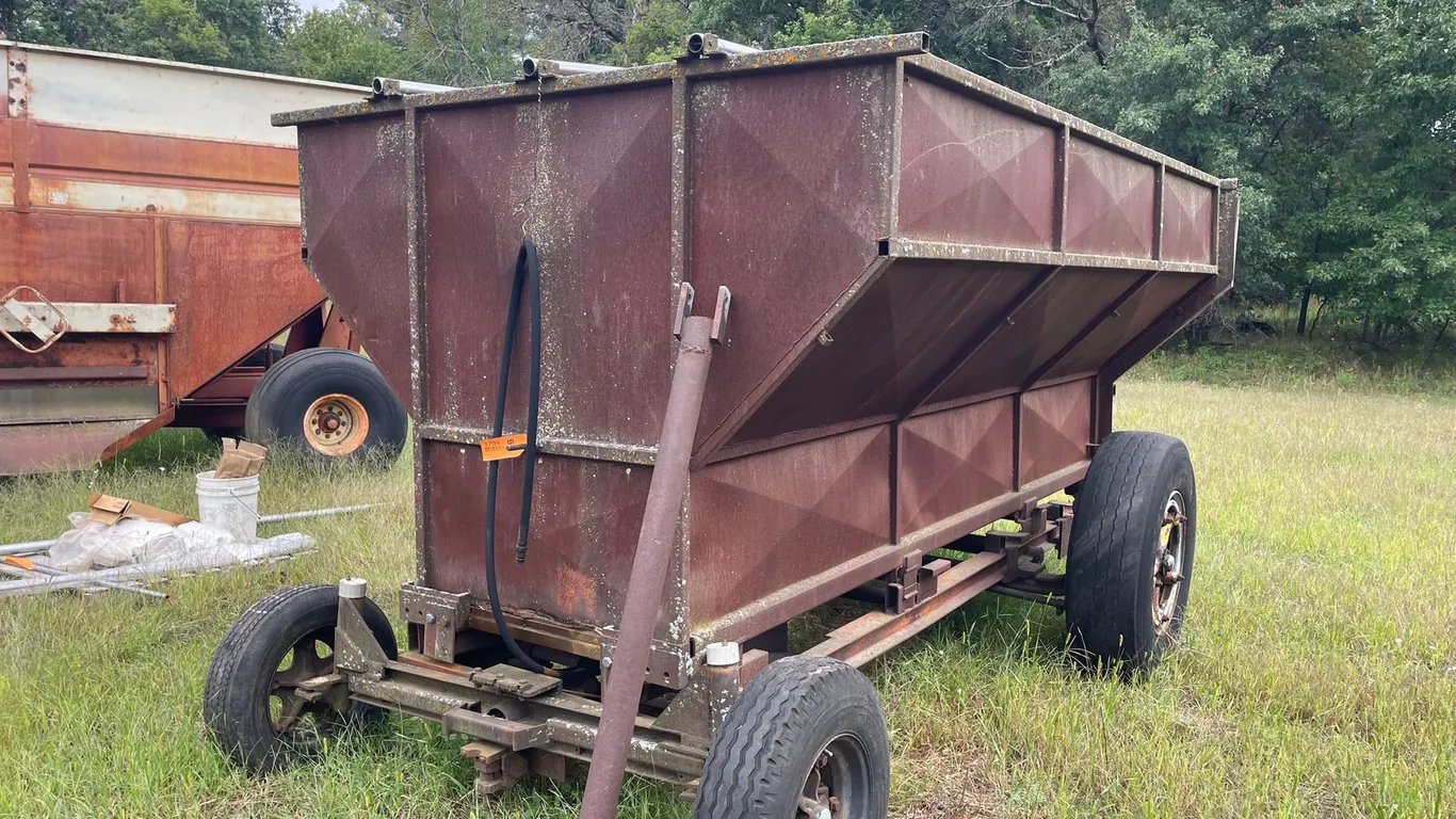 Homemade Hydraulic Dump Wagon