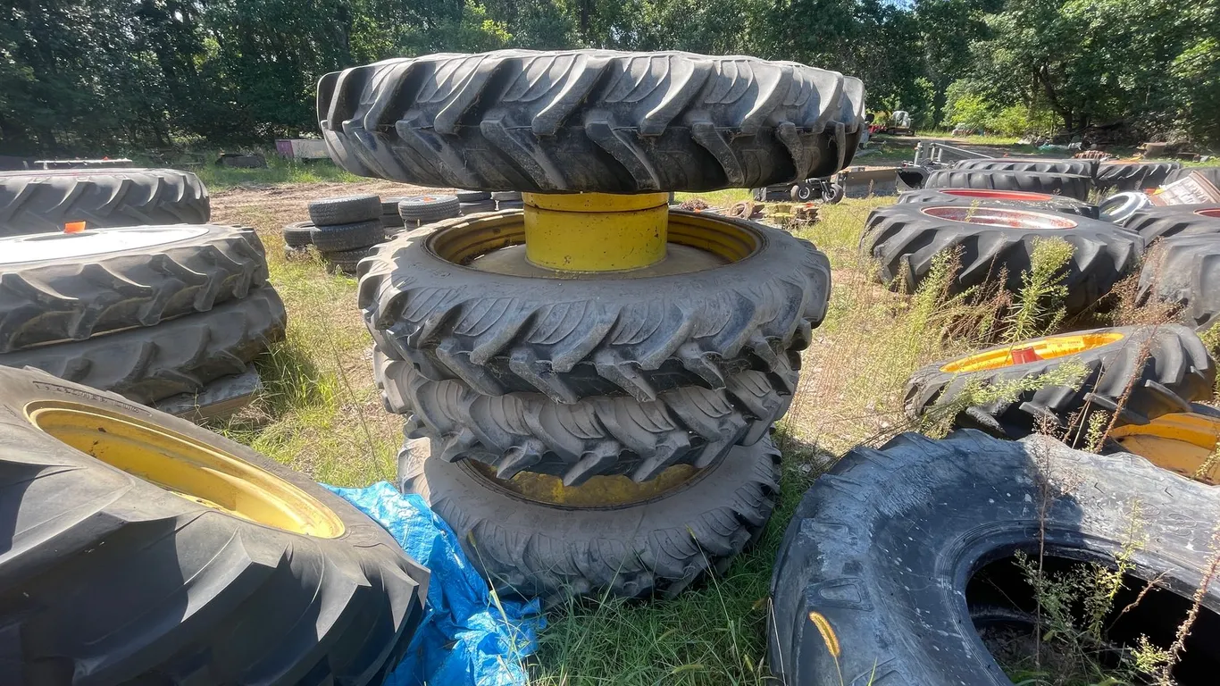 (4) Tractor Tires on Rims