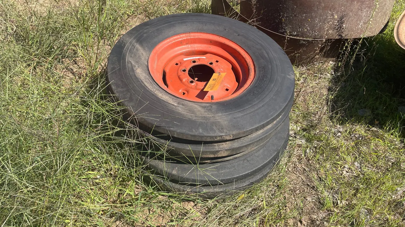 (2) Tractor Tires on Rims
