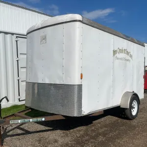 12' Single Axle Enclosed Trailer (No Title)