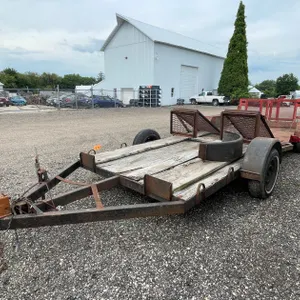 10' Single Axle Utility Trailer (No Title)
