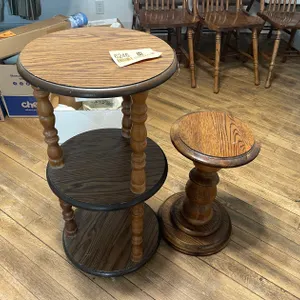(2) Decorative Stands