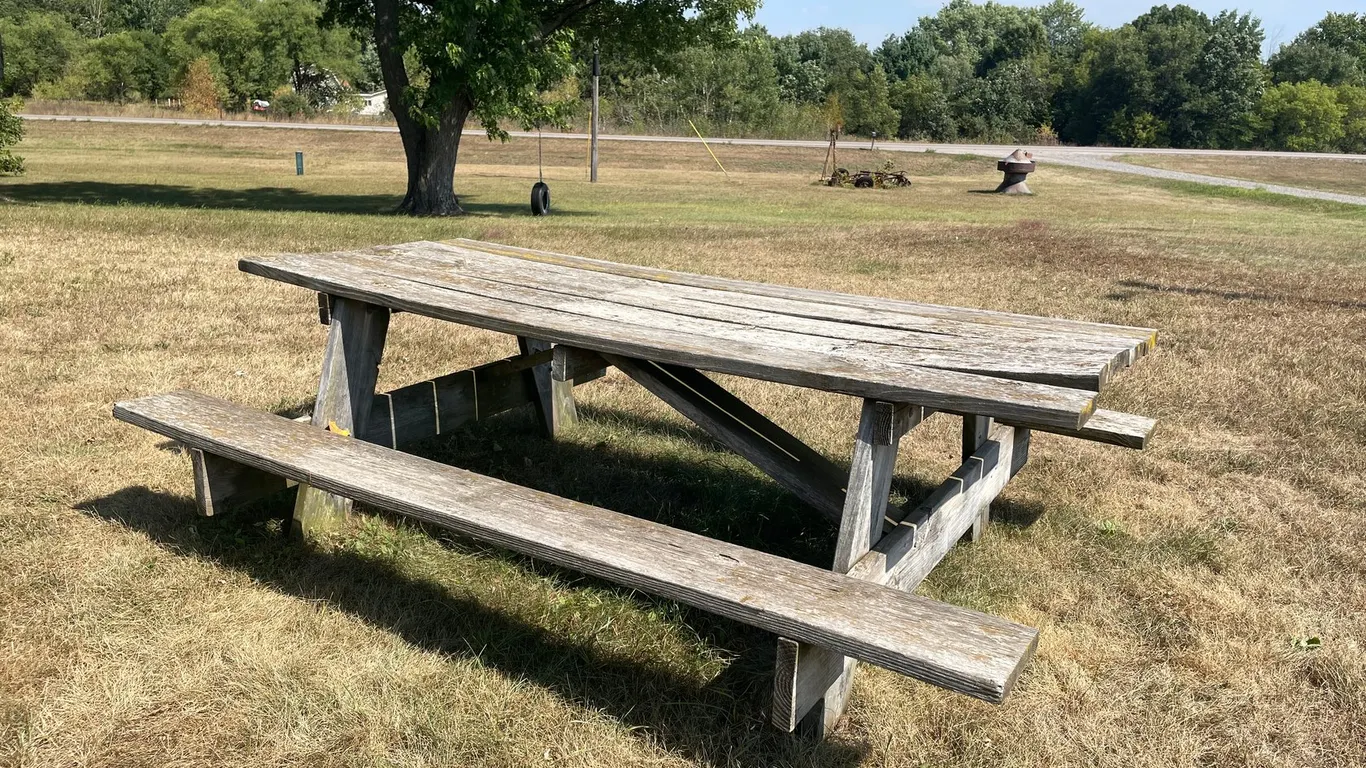 Wooden Picnic Table