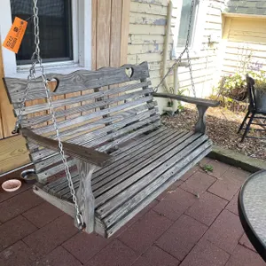 Wooden Porch Swing