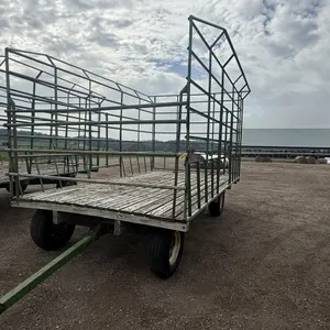 9x16 Green Kicker Bale Wagon John Deere Gear