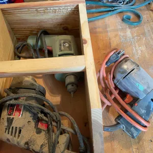 (3) Corded Drills