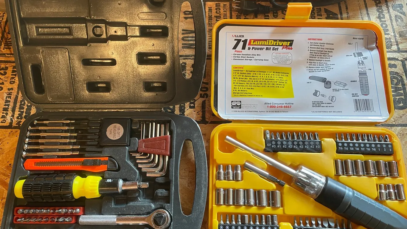 (2) Complete Screwdriver Sets