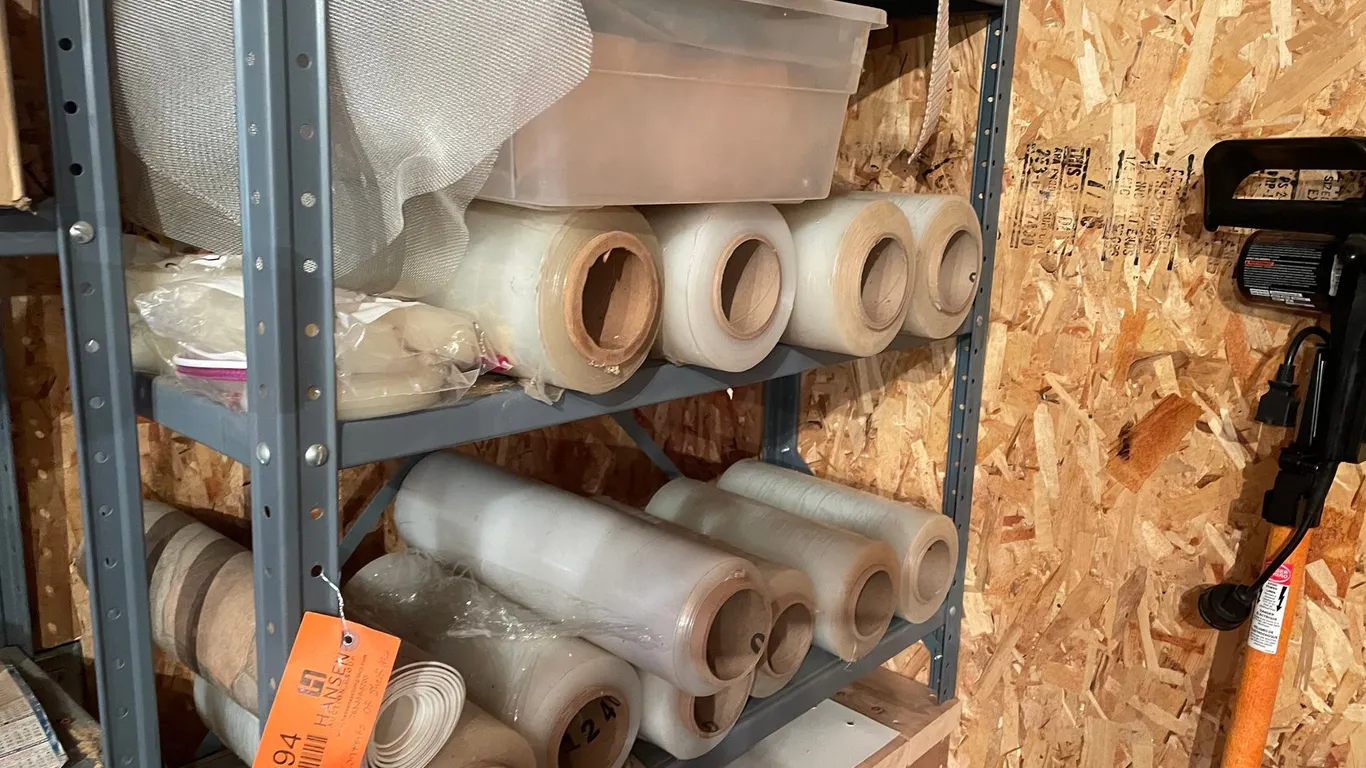 (11) Rolls of Pallet Wrapping, 12" & 16" Wide Rolls