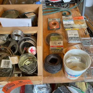 Variety of Wire and Hardware