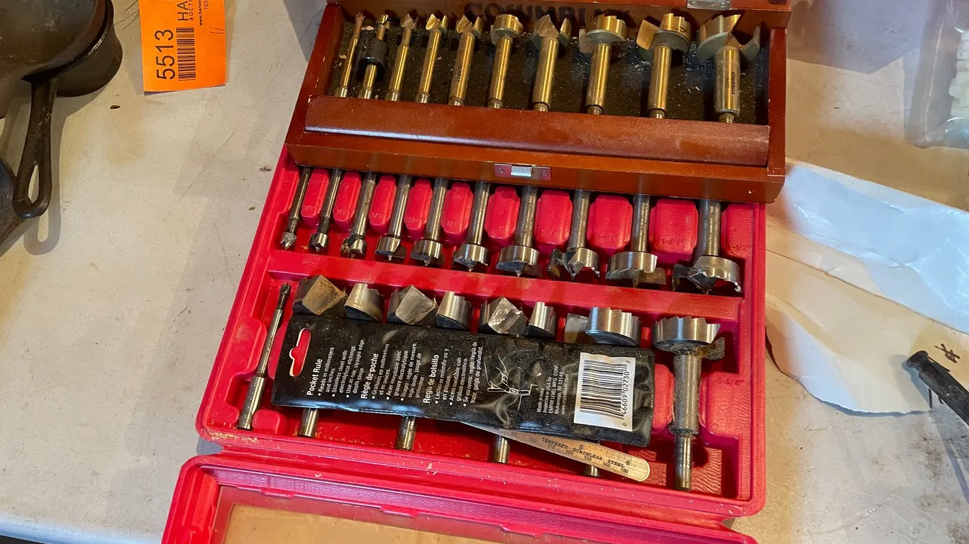 (2) Complete Set of Forstner Bits