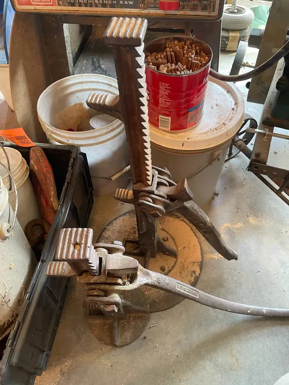 (2) Antique Railroad Jacks