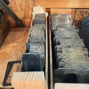 (2) Sets of Plastic Letter Stencils