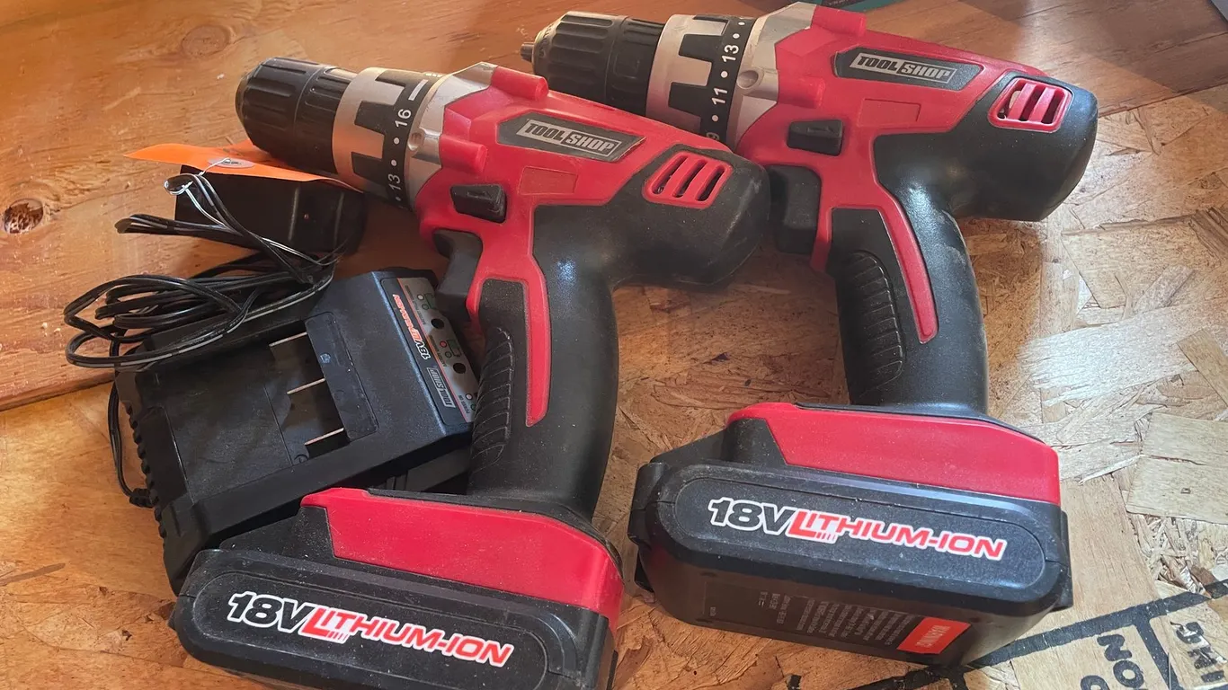 (2) Lipo Powered Drill
