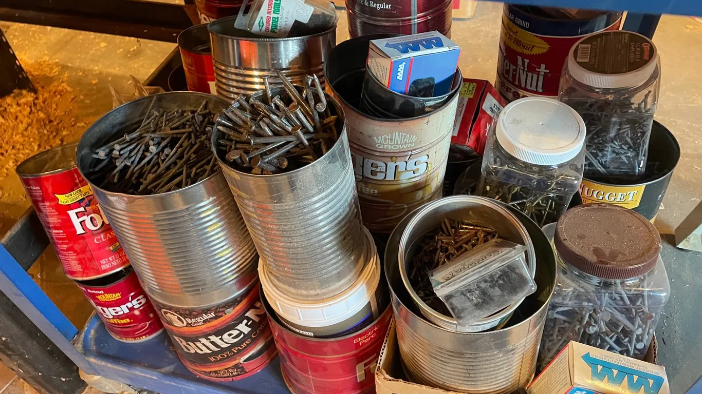 Large Quantity of Nails, Various Lengths and Sizes