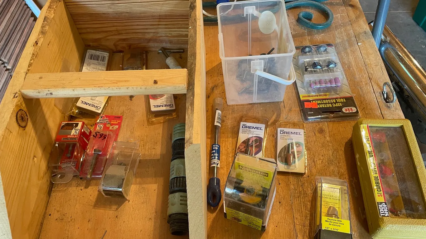 Unused Router Bits