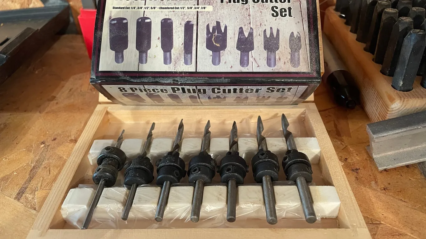 (8) Piece Plug Cutter Set