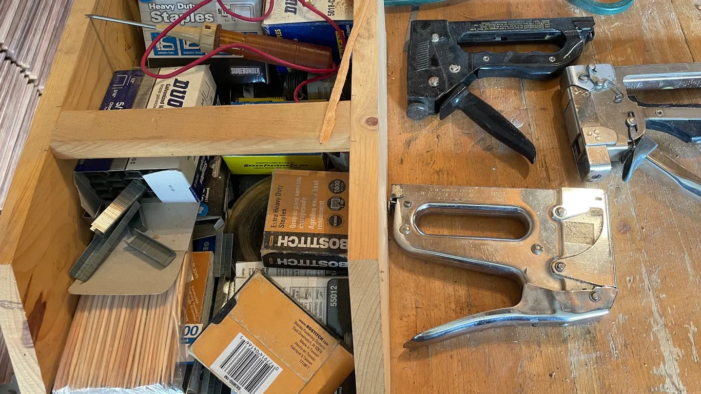 Large Assortment of Construction Staples