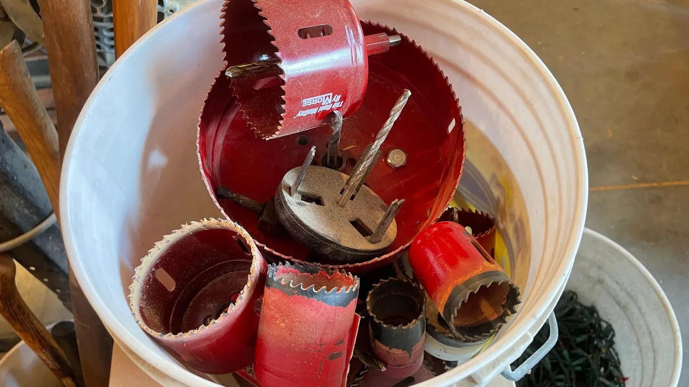 Assorted Hole Saws with Arbors