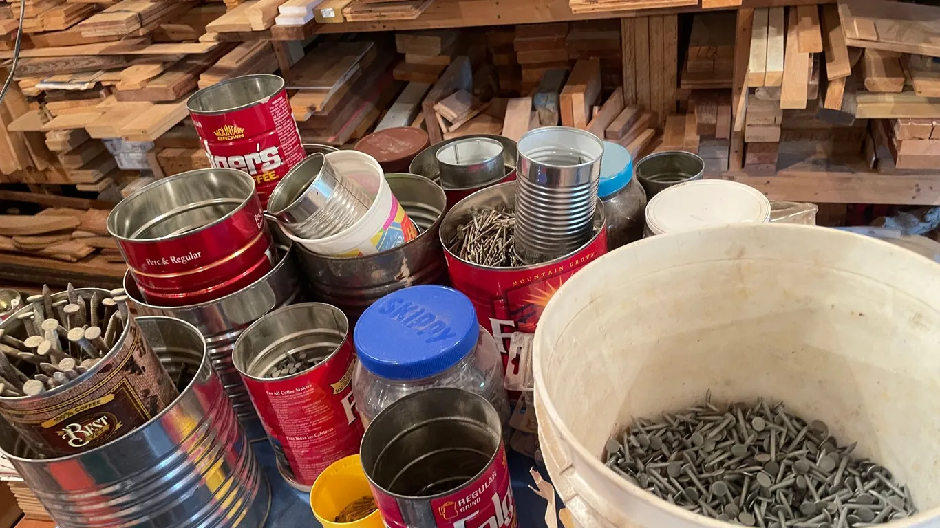 Large Quantity of Nails, Various Lengths and Sizes