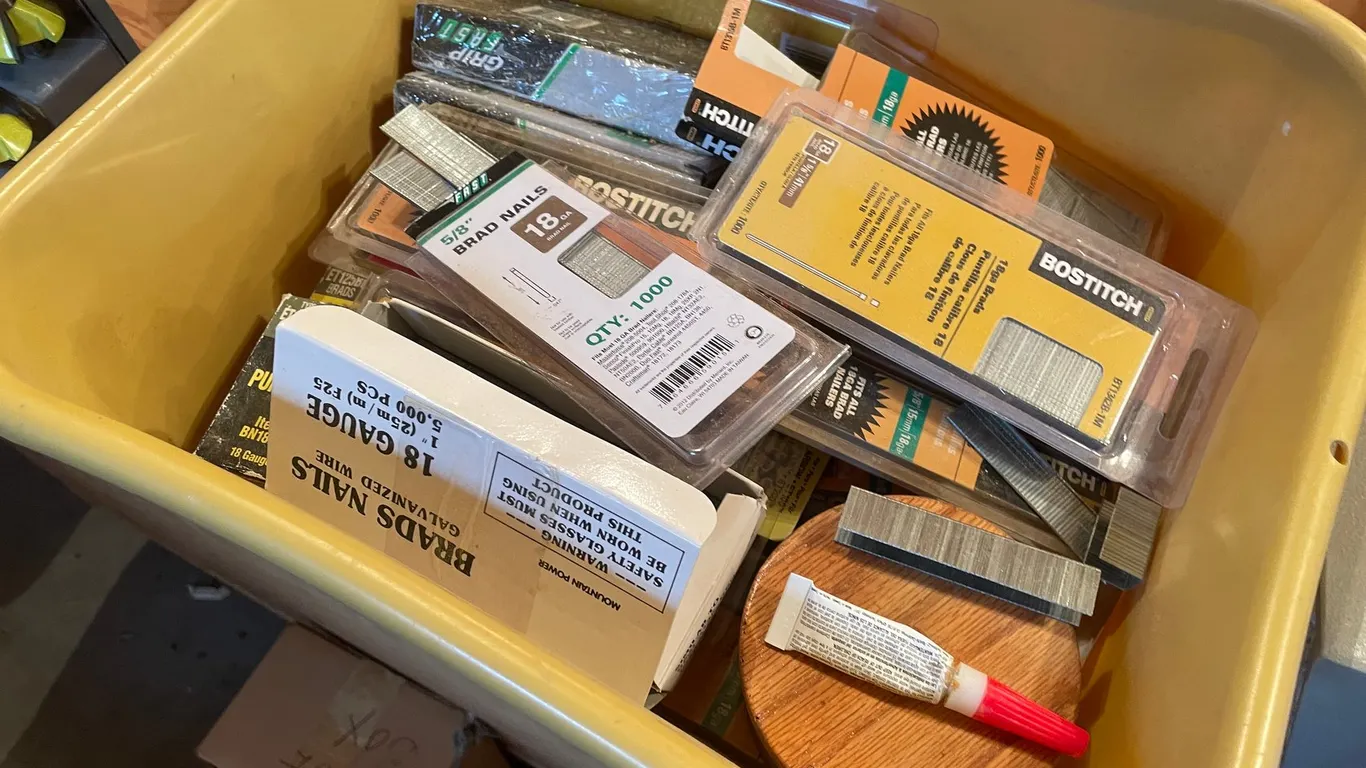 Large Assortment of Unused Brand Nails