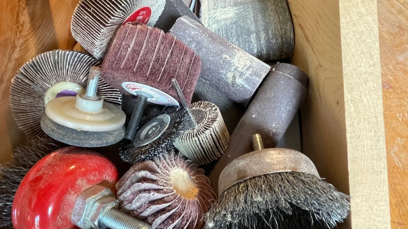 Assortment of Sanding Wheels