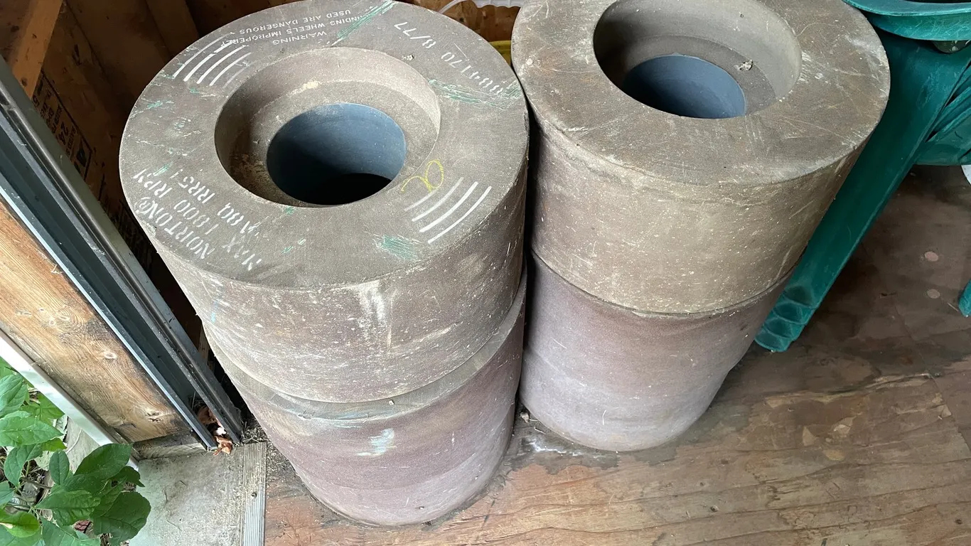 Railroad Grinding Wheels, qty 6.