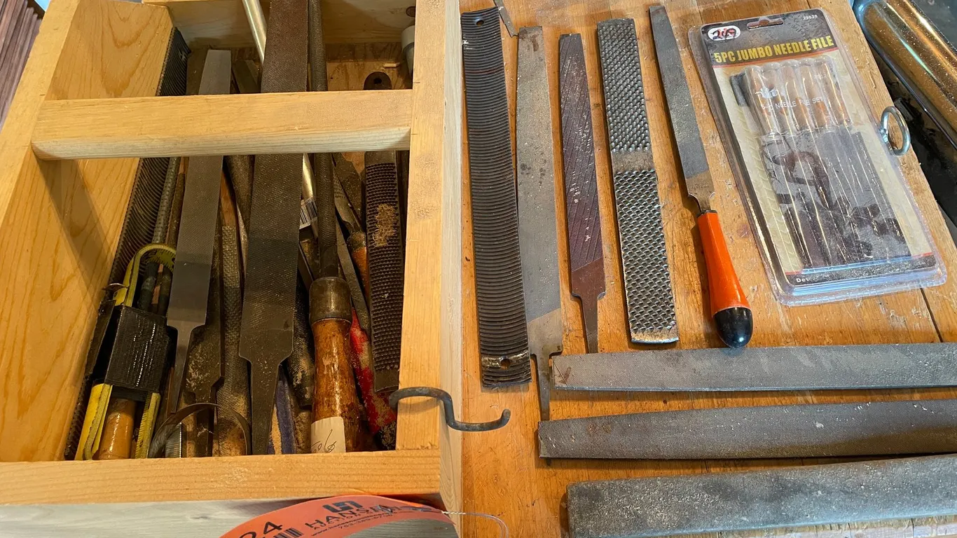 Large Variety of Steel Files