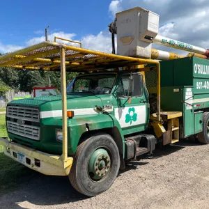 1992 Ford F700 Bucket Truck (Title in Delay) (Clarks Grove, MN)