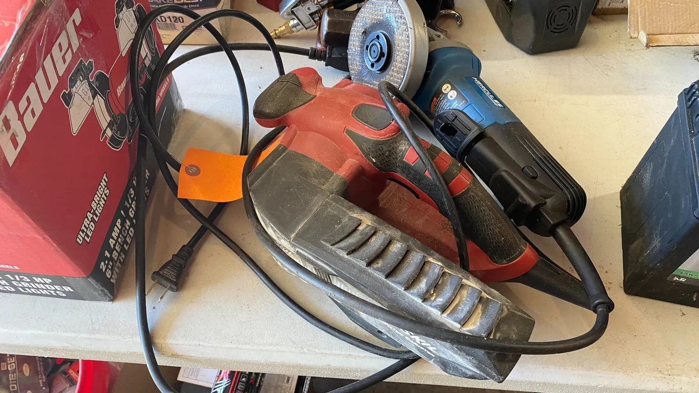 Assortment of Corded Power Tools