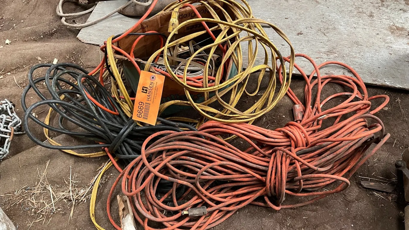 Assortment of Extension Cords