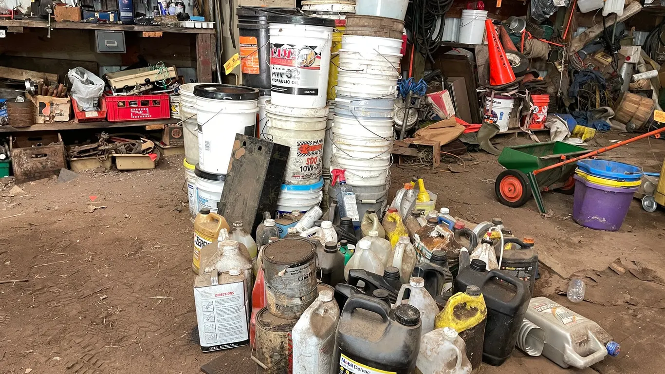 Large Assortment of Shop Fluids