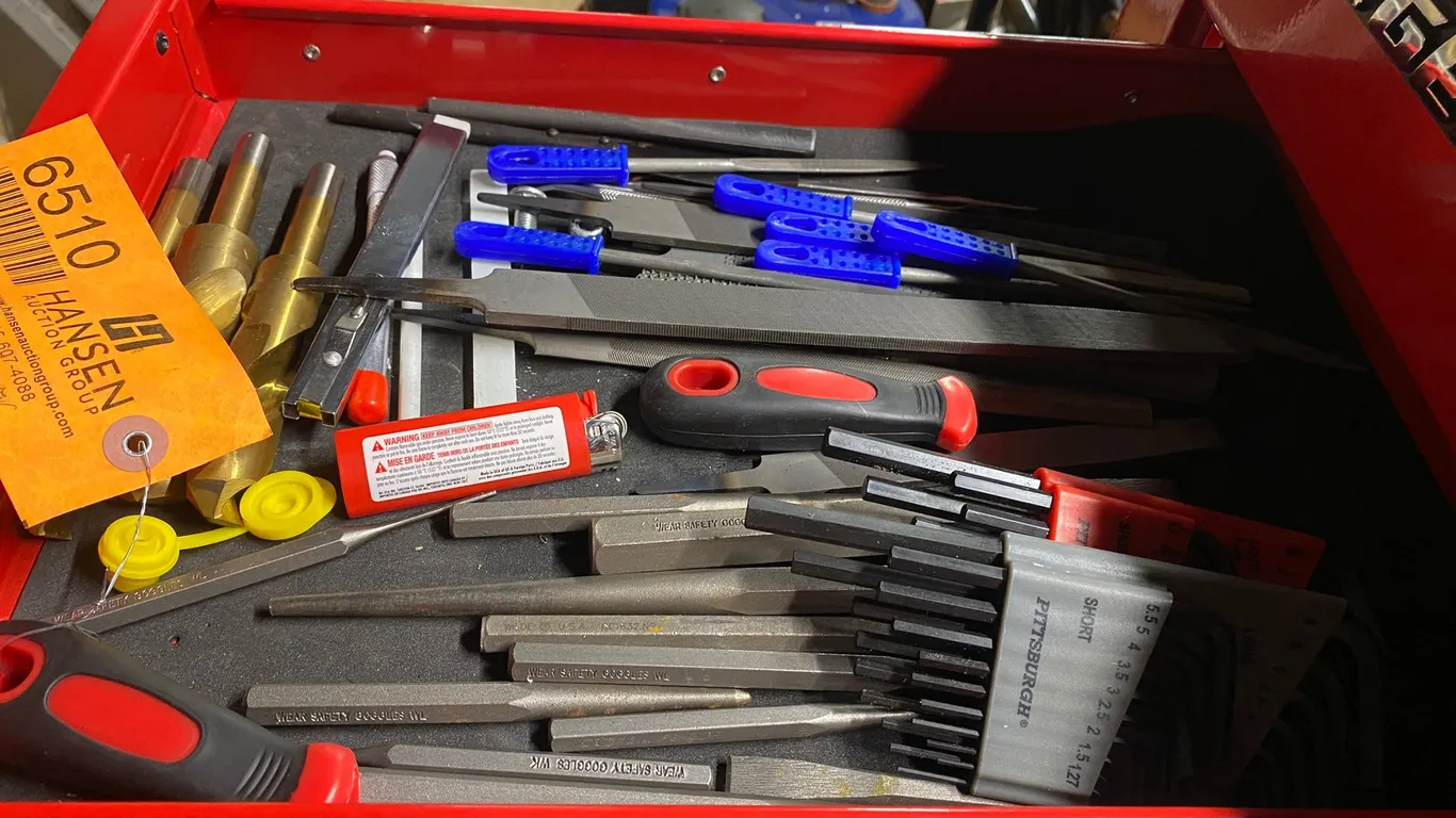 Assortment of Punches & Files