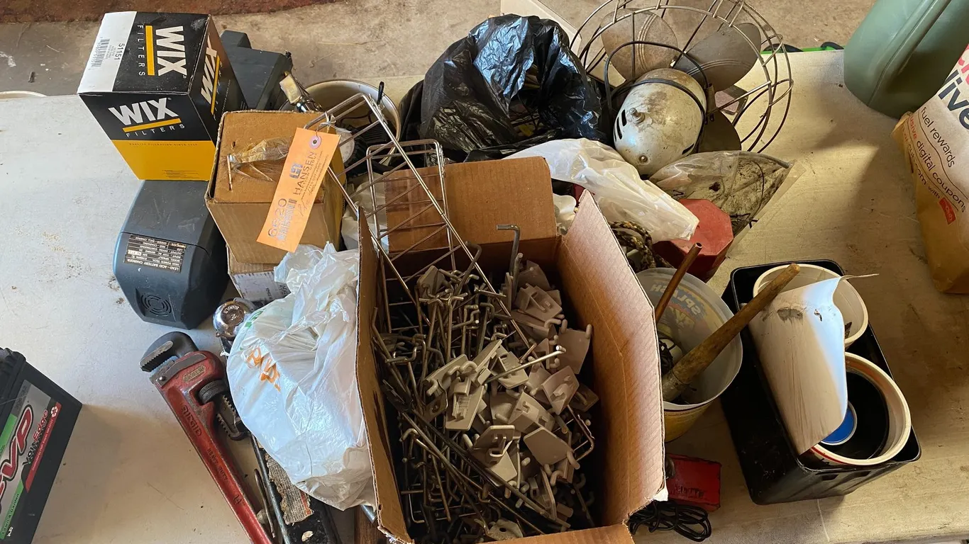 Assortment of Shop Supplies