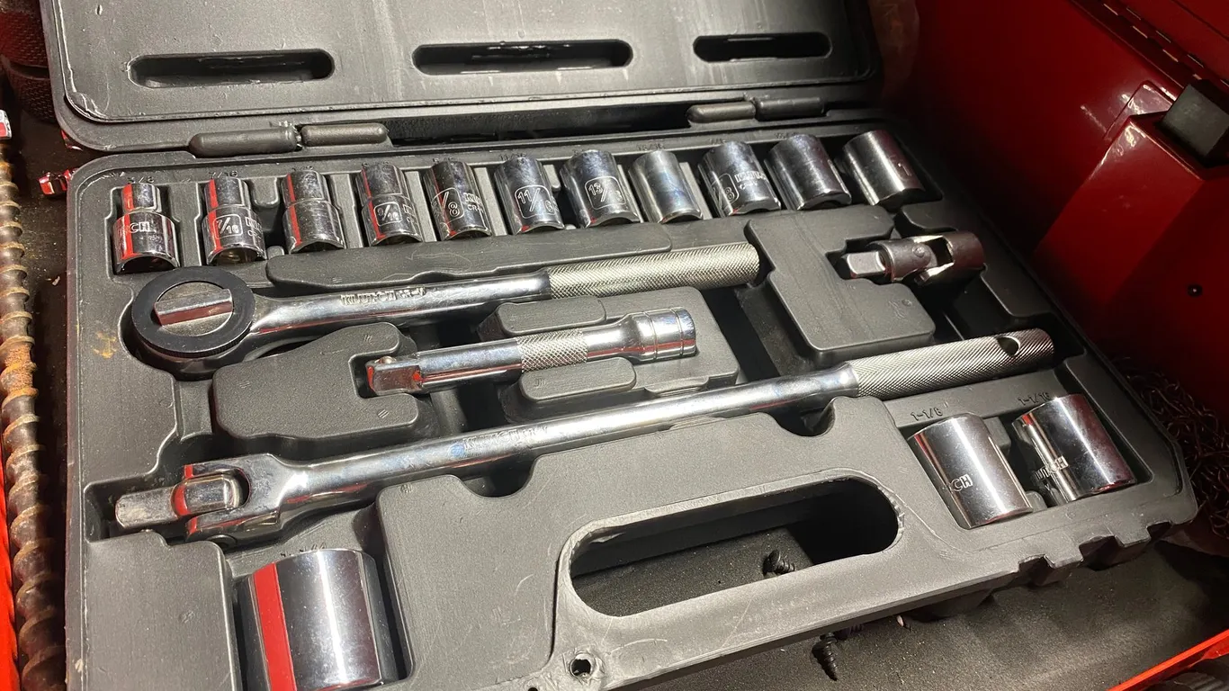 Klutch Socket Set 3/8" Drive