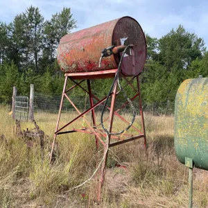 Fuel Tank on Stand