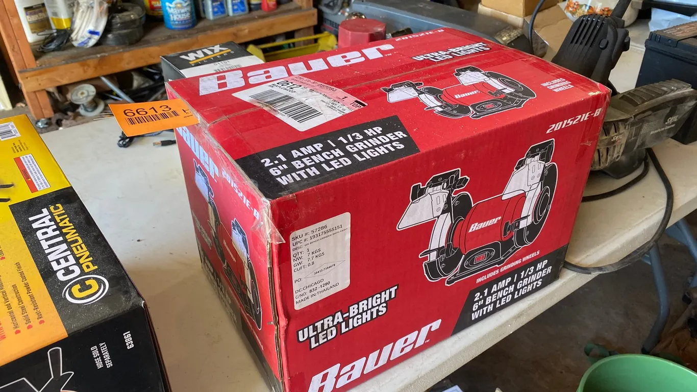 Bauer 6" Dual Bench Grinder